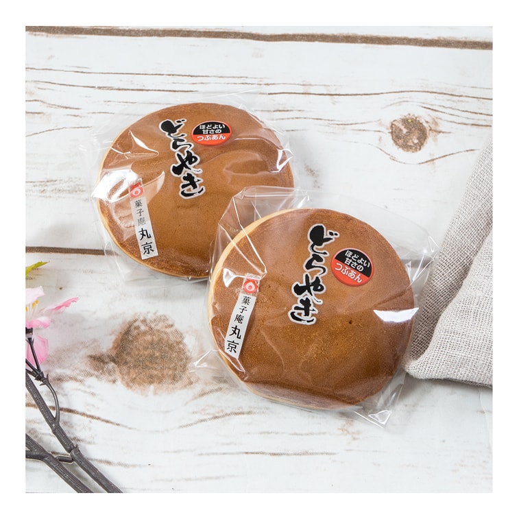 日本丸京菓子庵 铜锣烧 红豆味 6枚入 318g 3