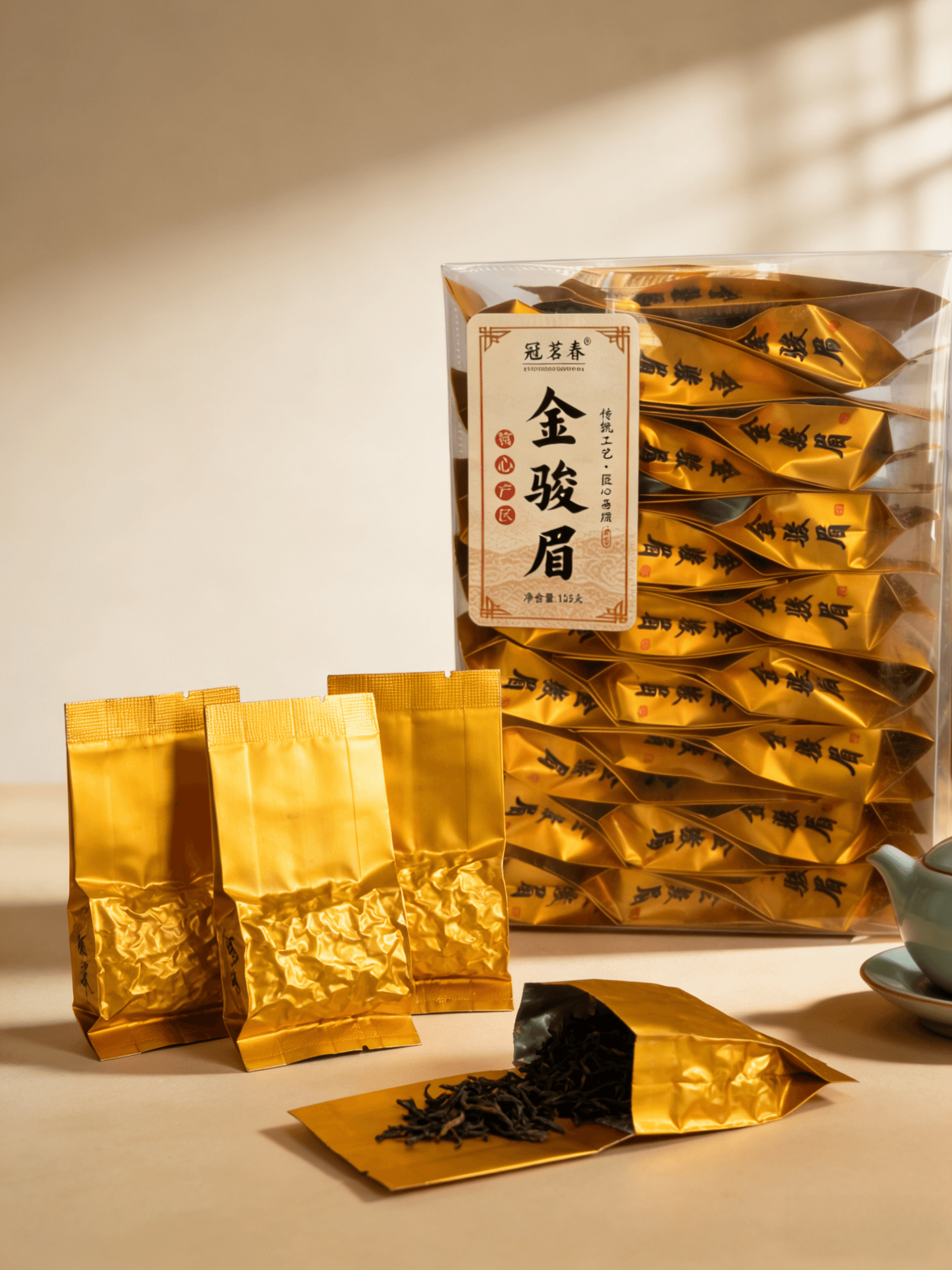  冠茗春 福建武夷山 金駿眉 特級紅茶濃香型 125g/盒