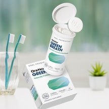  Green Breath Oral Probiotics No More Bad Breath Mint Flavor 30 Lozenges