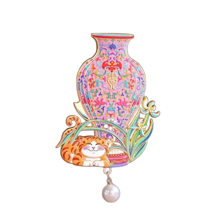 【中国直邮】 FaSoLa Life 文物冰箱贴 战国金怪兽 1个 博物馆藏品同款 古风 考古纪念品 7