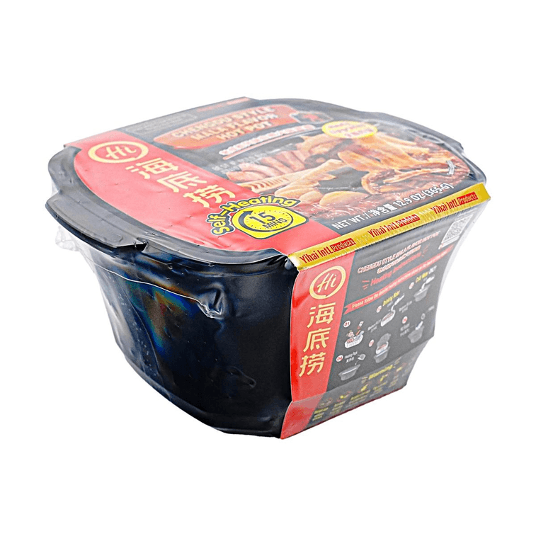 Authentic Chengdu Flavor Ham & Veggie Self-Heating Hot Pot, 12.9 oz 【Ready-In-Minutes】【Authentic Hotpot】 4