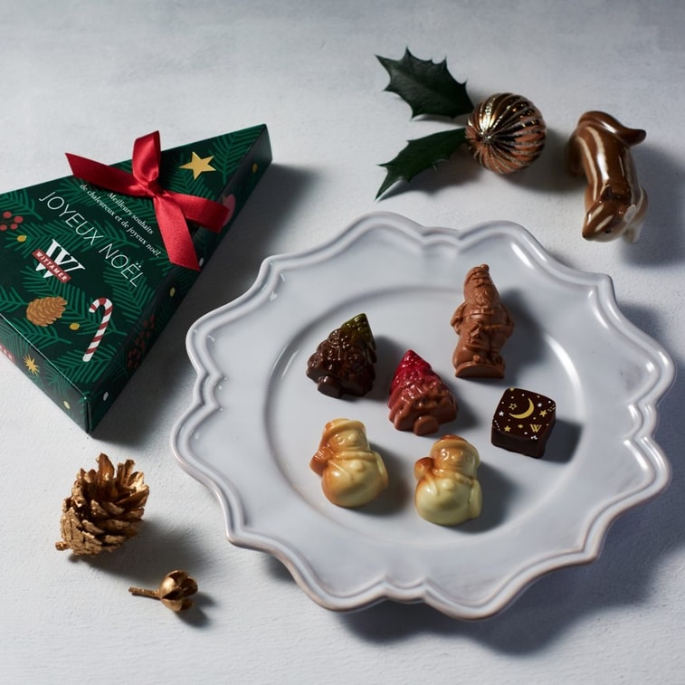 【日本直送】日本WITTAMER比利时皇室御用圣诞限定巧克力礼盒6枚入 3