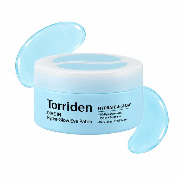 DIVE IN Hydra-Glow Eye Patch 60 pieces【Deep Hydration】【Brightening】【Elasticity Care】