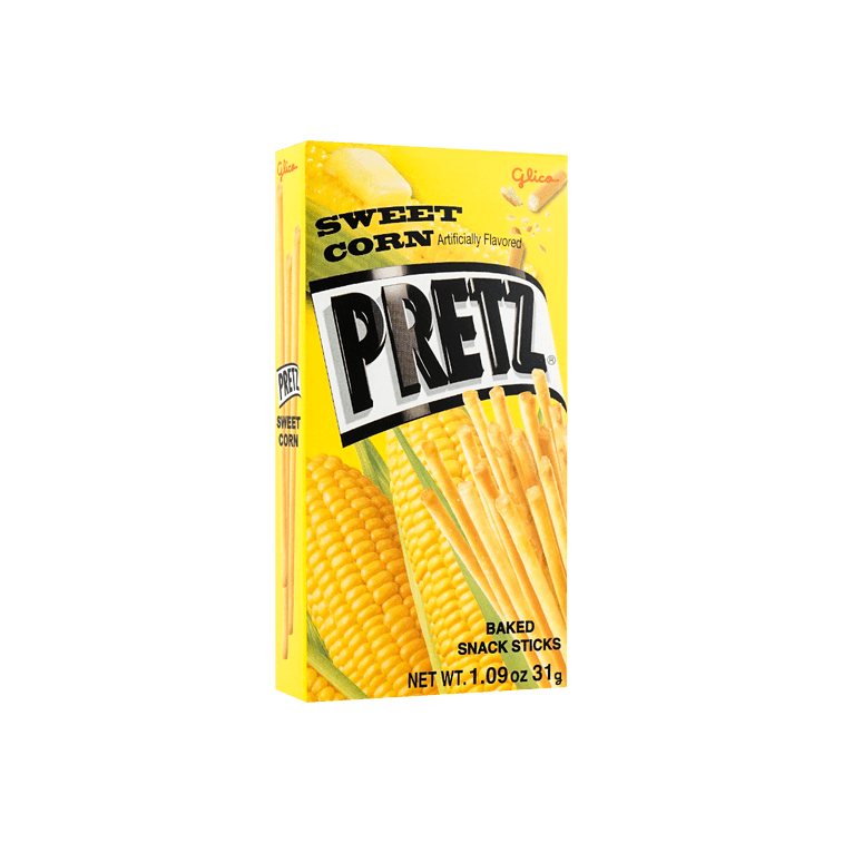 GLICO格力高 PRETZ饼干棒 甜玉米口味 31g 8