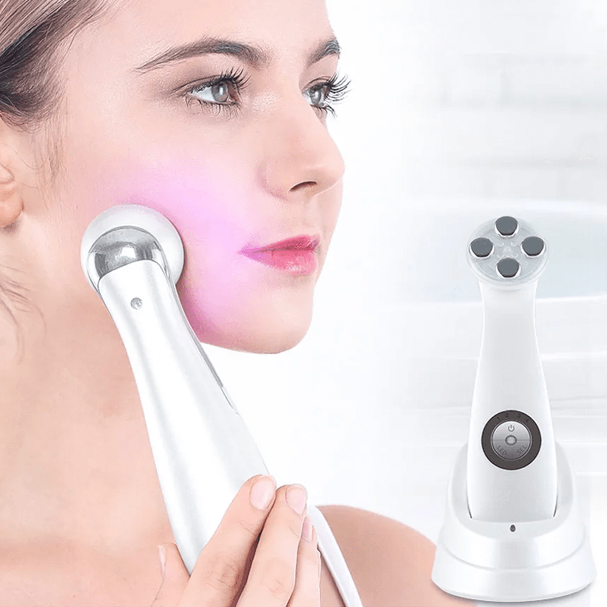 K·SKIN Color Light RF Beauty Device White KD9900 - Yami.com