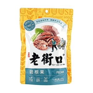 老街口 碧根果 奶香味 120g