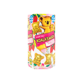 コアラのマーチ - ストロベリークリーム入りクッキー、1.45 オンス