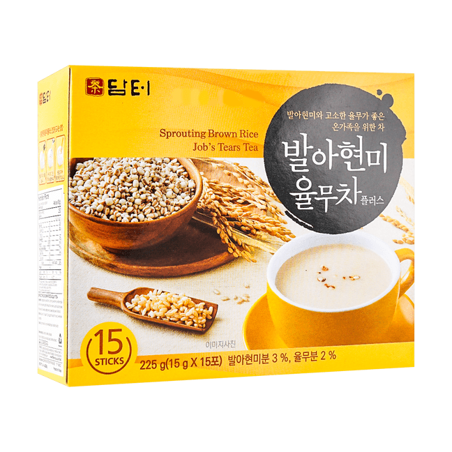Sprouted Brown Rice & Job‘s Tears Tea - 15 Bags, 7.93oz