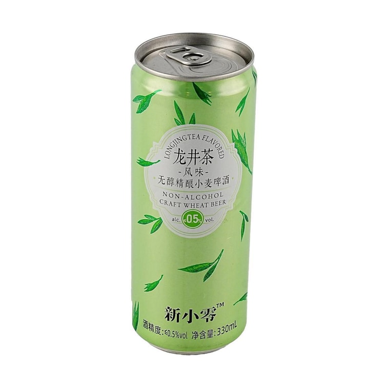 Longjing Tea Flavored Non-Alcoholic Wheat Beer, 11.16 oz *6【6 Pack】【0 Fat】 5