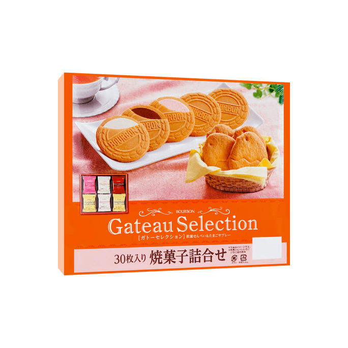 GATEAU Selection Cookies and Wafers 30 pcs 224g