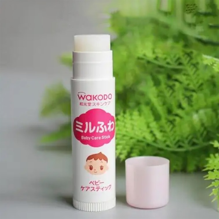 【日本直送品】WAKODO ベビー低刺激植物保湿リップクリーム 5g 3