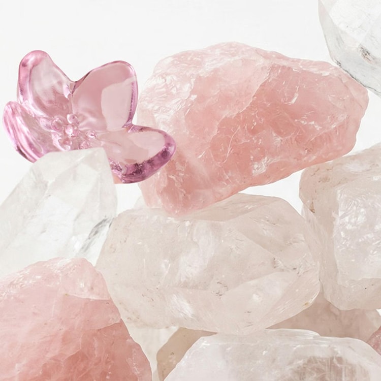 yinmi Cherry Blossom Aroma Crystal Stone Diffuser Gift Set - Yami.com