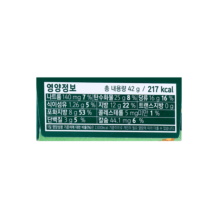 チョコレートクリーム入りオートミールビスケット - サクサク韓国デザート、1.48 oz 7