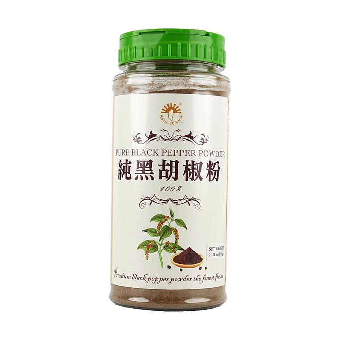 台湾新光 纯黑胡椒细粉 黑胡椒粉 270g