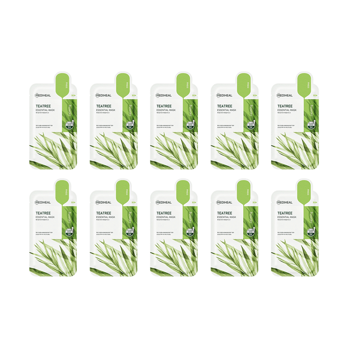 Essential Mask Teatree Calming for Acne 10 Sheets