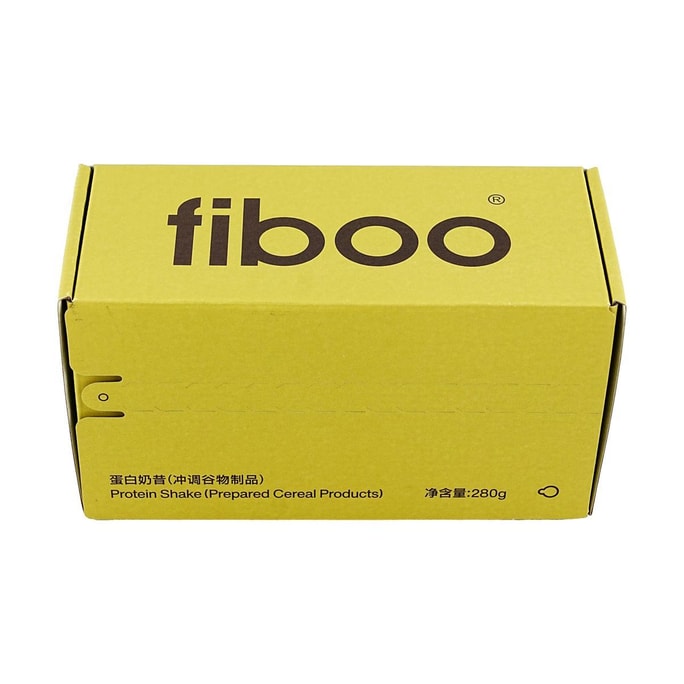 FIBOO 爆料超模蛋白代餐奶昔 輕食代餐營養食品 主食速食代餐 280g #酪梨椰椰口味