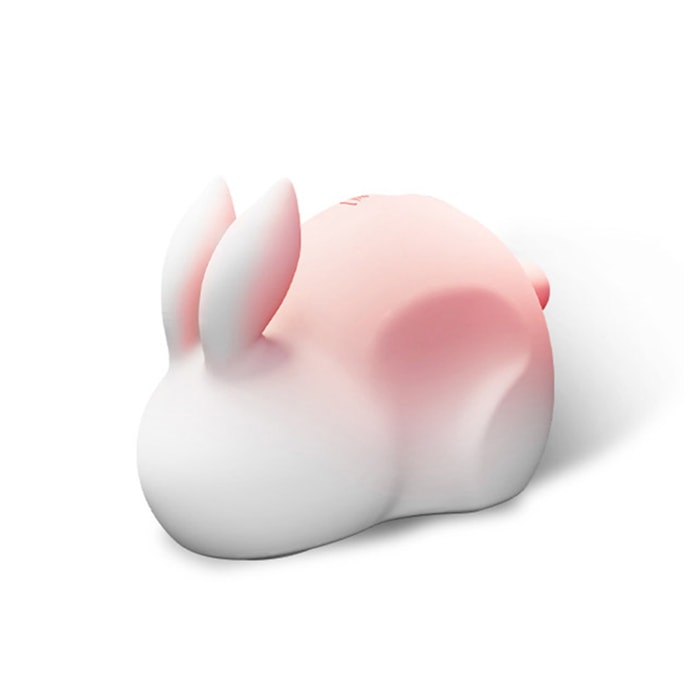 Pink 1 piece of adult sex toy, a vibrating masturbation device for women, designed for female orgasm, with a bunny-shaped suction cup.