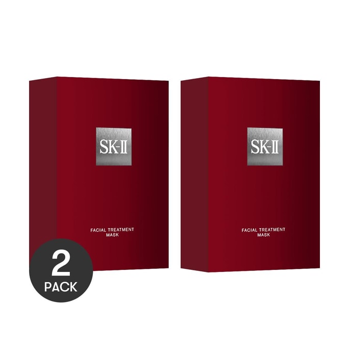 日本SK-II SK2 前男友面膜 经典护肤面膜 弹嫩饱满 水嫩晶透 10片入*2超值囤货装【限量发售】