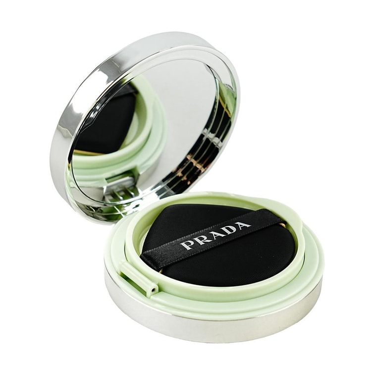 PRADA普拉达 尼龙气垫 全新气垫粉底液 高遮瑕持久 不脱妆 干净柔焦 妆感似肤感 SPF50+·PA+++ 12g #LC5 白皙色【HOT】 14