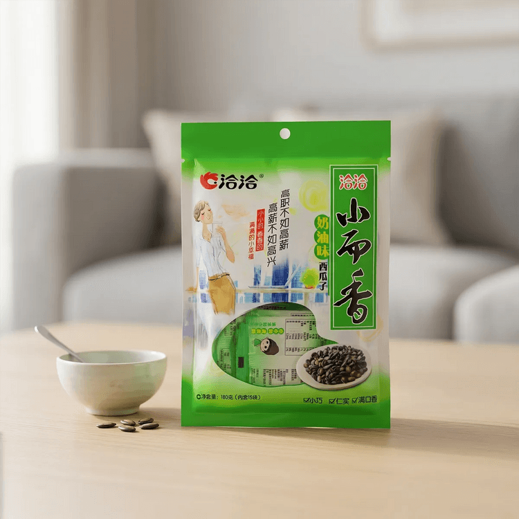 洽洽小而香奶油味西瓜子15袋入180g - 亚米