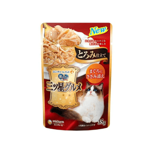 【日本直送】ユニ・チャーム 銀のスプーン 猫用 三ツ星グルメミールパック ウェットフード 濃厚ツナ味 35g