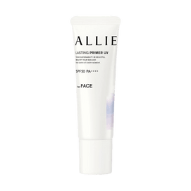 ALLIE Chrono Beauty Face Lasting Primer UV Sunscreen, SPF50 PA++++, Clear Pink, 0.88 oz.
