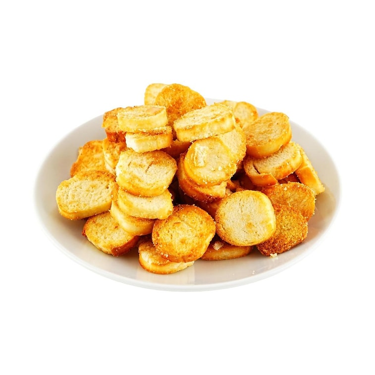Egg Toast Bread Cubes Black Truffle Ham Flavor, 2.3 oz *4【4 Pack】【Healthy Non-Fried】【0 Trans Fat】 6