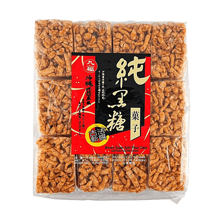 NICE CHOICE Brown Sugar Sachima Soft Cake 15.8 oz【Fluffy Soft