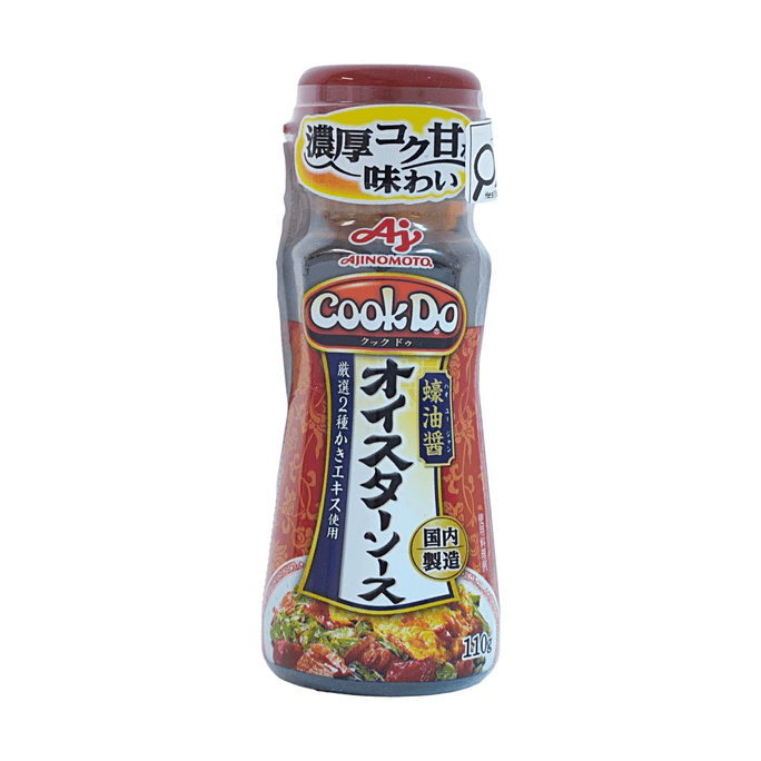 Cook Do オイスターソース 3.88oz 【濃厚でまろやか】【厳選ダブルオイスターエキス】
