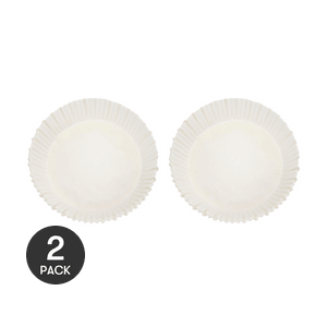 양면 베이킹용 종이 50매 (흰색, 달라붙지 않음) *2【2팩】