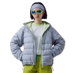 【中国直送】HSPM 軽量アウトドアスポーツダウンジャケット ホワイトダックダウン90% ユニセックス マウンテンスタイル 撥水 軽量ダウンジャケット ライトグリーン サイズ XXL