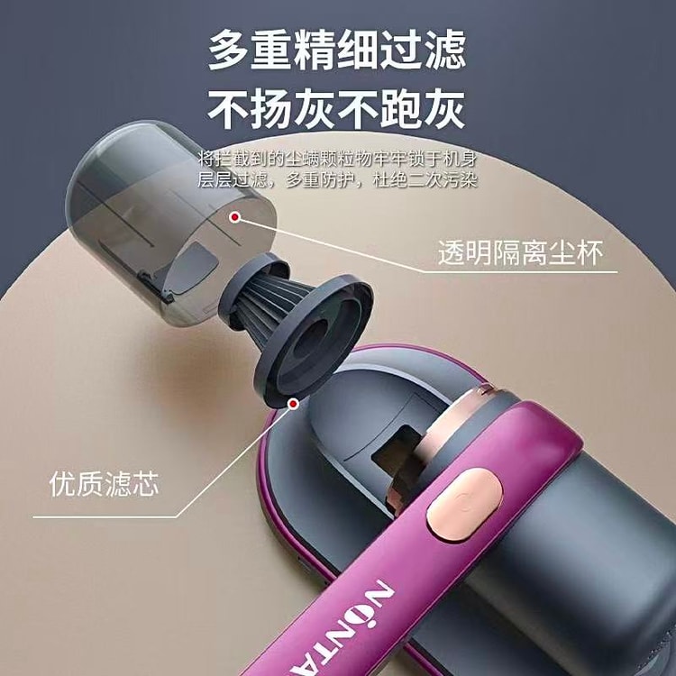 NONTAUS 【新年の必需品】Jinzheng Home コードレスダニ除去器 ダニ