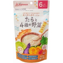 Rice paste baby food Codfish Flavor 60g