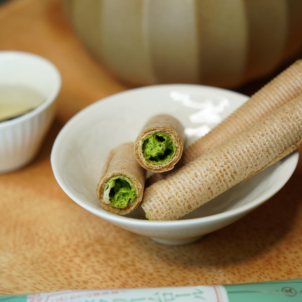日本MARUKYU KOYAMAEN丸久小山园抹茶奶油蛋卷10枚- 亚米 日本MARUKYU KOYAMAEN丸久小山园抹茶奶油蛋卷10枚- 亚米