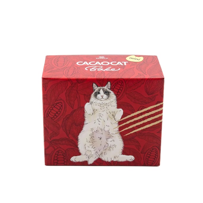 【日本直郵】 日本 CACAOCAT Bake迷你草莓巧克力餅乾3枚裝