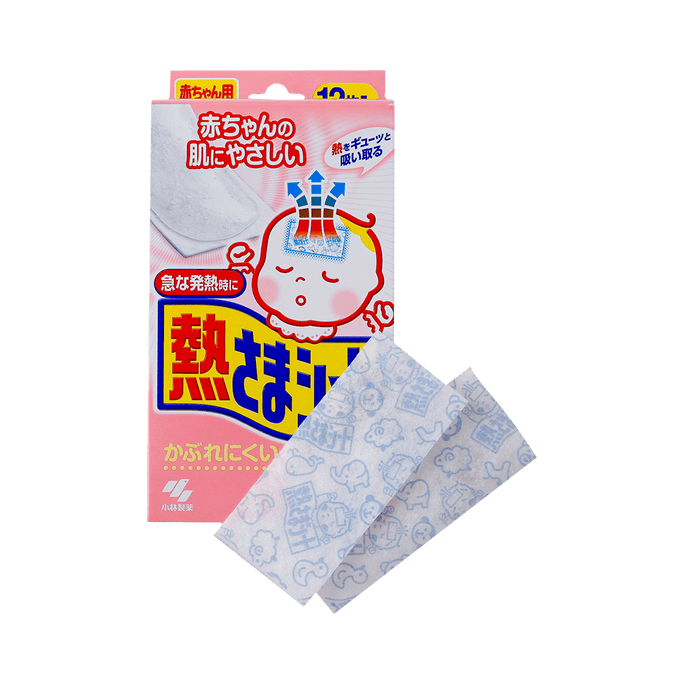 KOBAYASHI Cooling gel sheet for banies 12 sheets