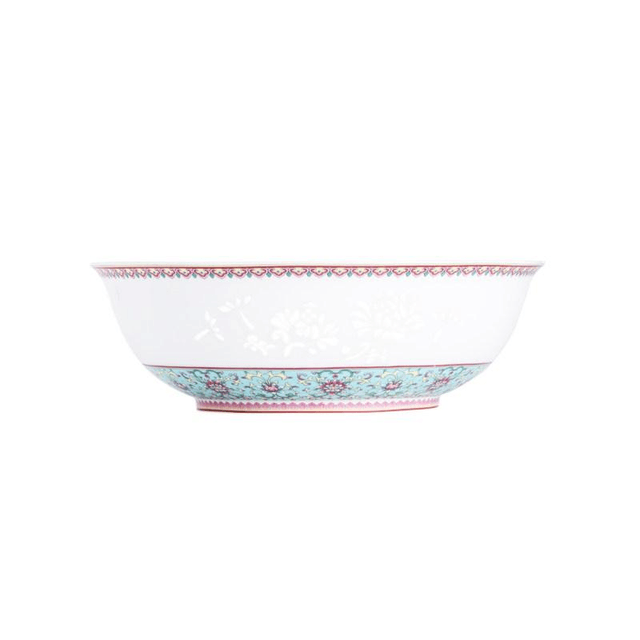 中国直送】景徳鎮公式陶磁器高級食器セット（ボウル2個、16.5×6cm） - Yami