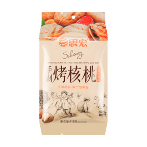 思宏 手剥烤核桃 蜂蜜红枣味 418g