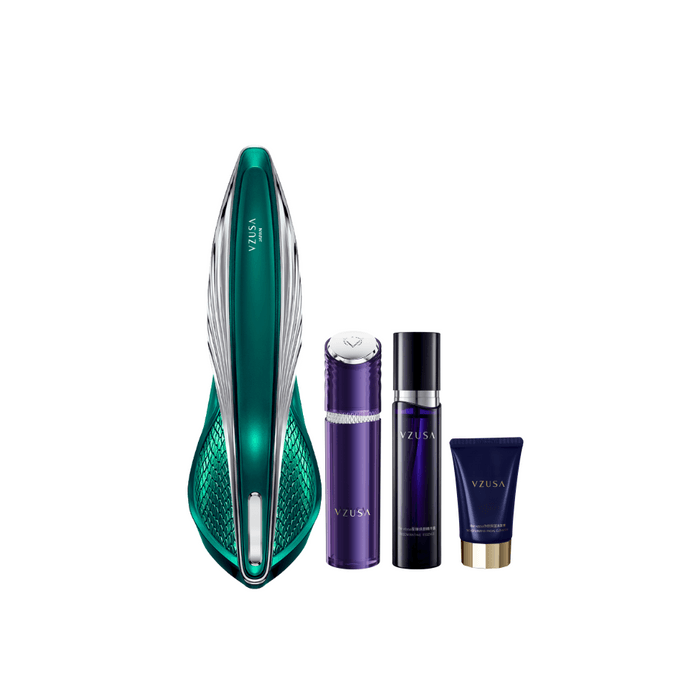 美杜莎 【新品上市】VZUSA II 二代美容仪器 脸部按摩微电流导出导入仪 黛青色