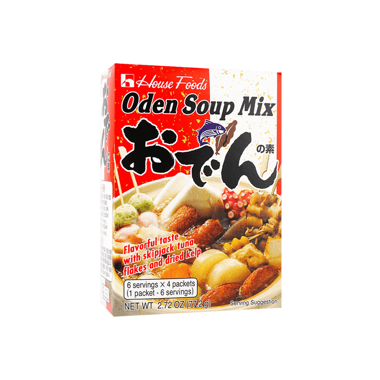 Oden no Moto- Oden Soup Mix , 6 Servings *4 Packets, 2.72 oz 7