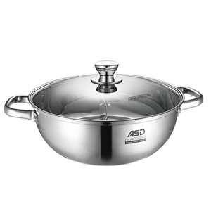 ASD 30cm Divided Hot Pot S304 With Induction Bottom