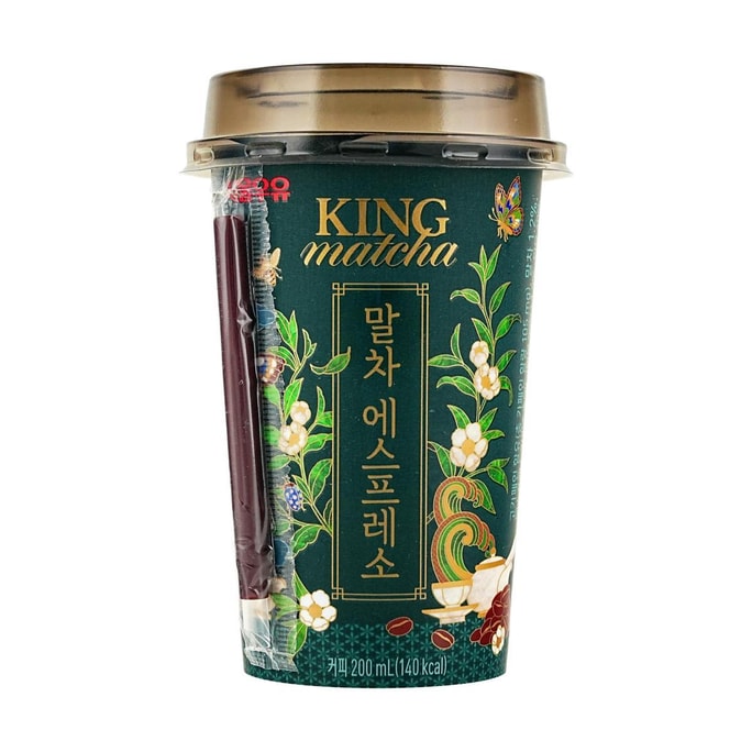 キング抹茶エスプレッソミルクラテ 6.76液量オンス