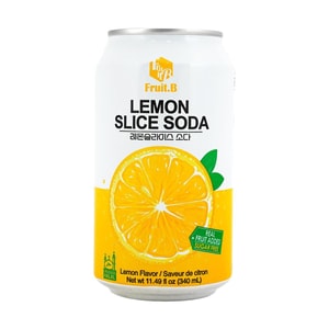 레몬 슬라이스 소다, 340ml