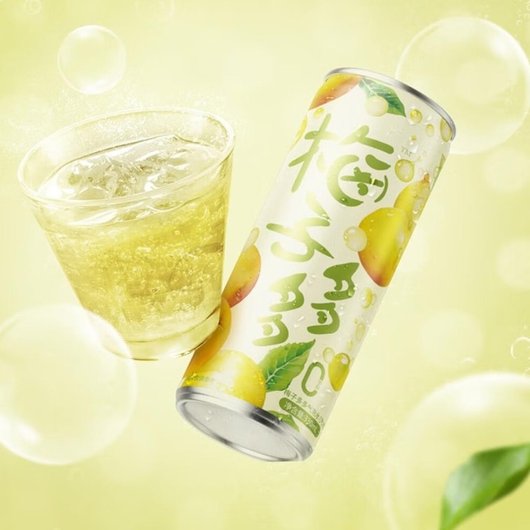 金汇源泉 梅子多多气泡水 青梅果汁汽水 330ml【0脂】【清新果香 激爽口感】 4