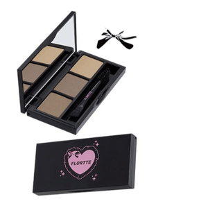 Warm Tone Natural Style Three-Color Eyebrow Powder & Eyebrow Pencil 4.2g 1 Piece Pack