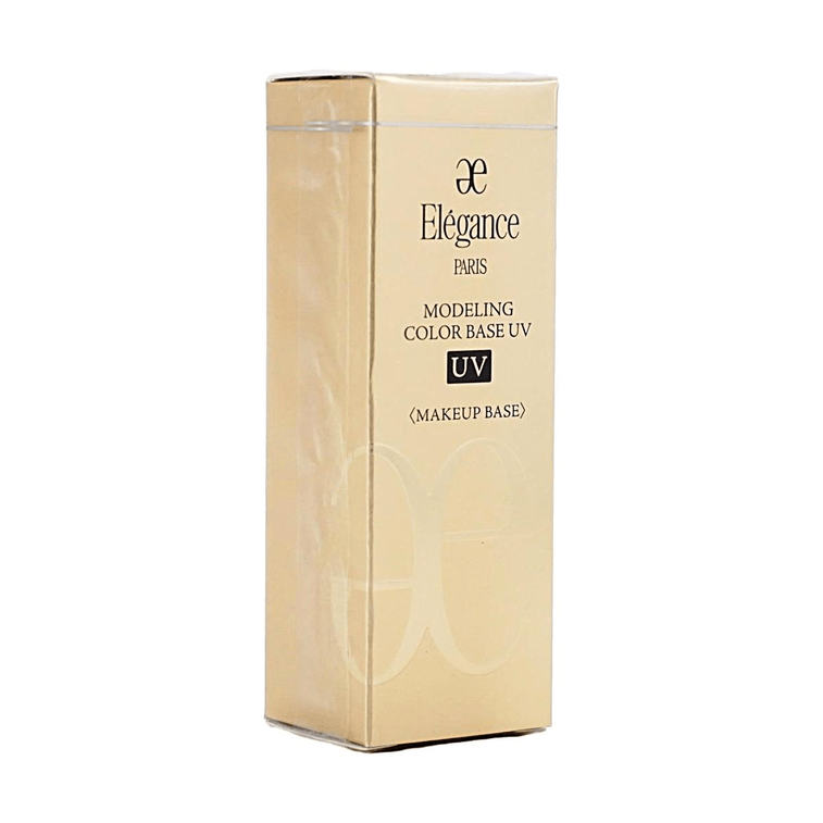 日本ELEGANCE 立體膚色修正UV妝前乳 水潤保濕隱形毛孔多效防曬霜 SPF40 PA+++ 控油耐汗防脫妝 30g #LV660 薰衣草紫 改善泛黃 3