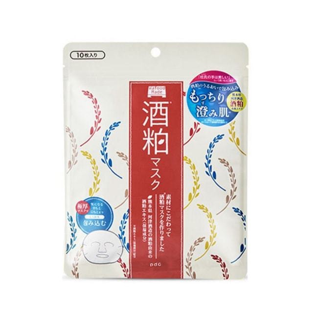 【日本直效郵件】PDC 酒粕面膜 保濕美白提亮嫩膚 10片入