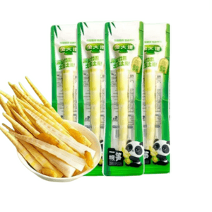 Jin Dazhou One Bamboo Shoot In Pickled Chili - Spicy And Sour Bamboo Shoot Tips, Crispy Bamboo Shoots, Ready-to-Eat Bamboo Shoots, Spicy Snack 36g*4 packs