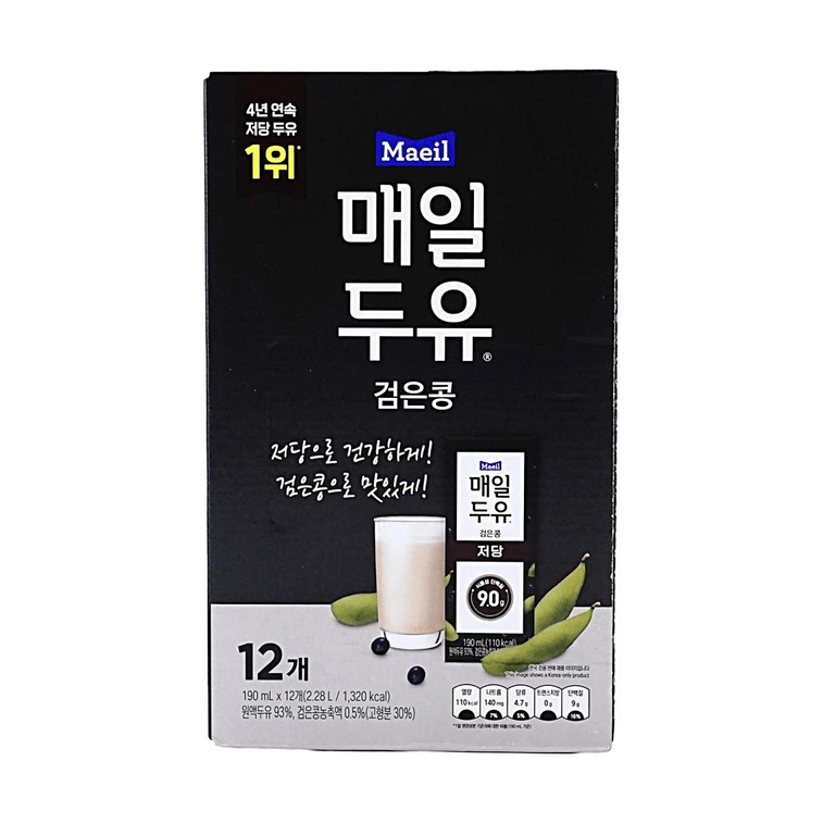 Soy Milk Plant Protein, Black Soybean Flavor, 6.4 fl oz*12 Pack, 76.8 fl oz 【Contains Brown Rice】【Vegetarian】 4