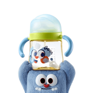 Training Cup for Infants 6 Months and Up; Duck-Billed Cup for Babies 1–2 Years Old; Straw Bottle for Children; Soft Mist Blue; PPSU; 240ml; 1 Piece